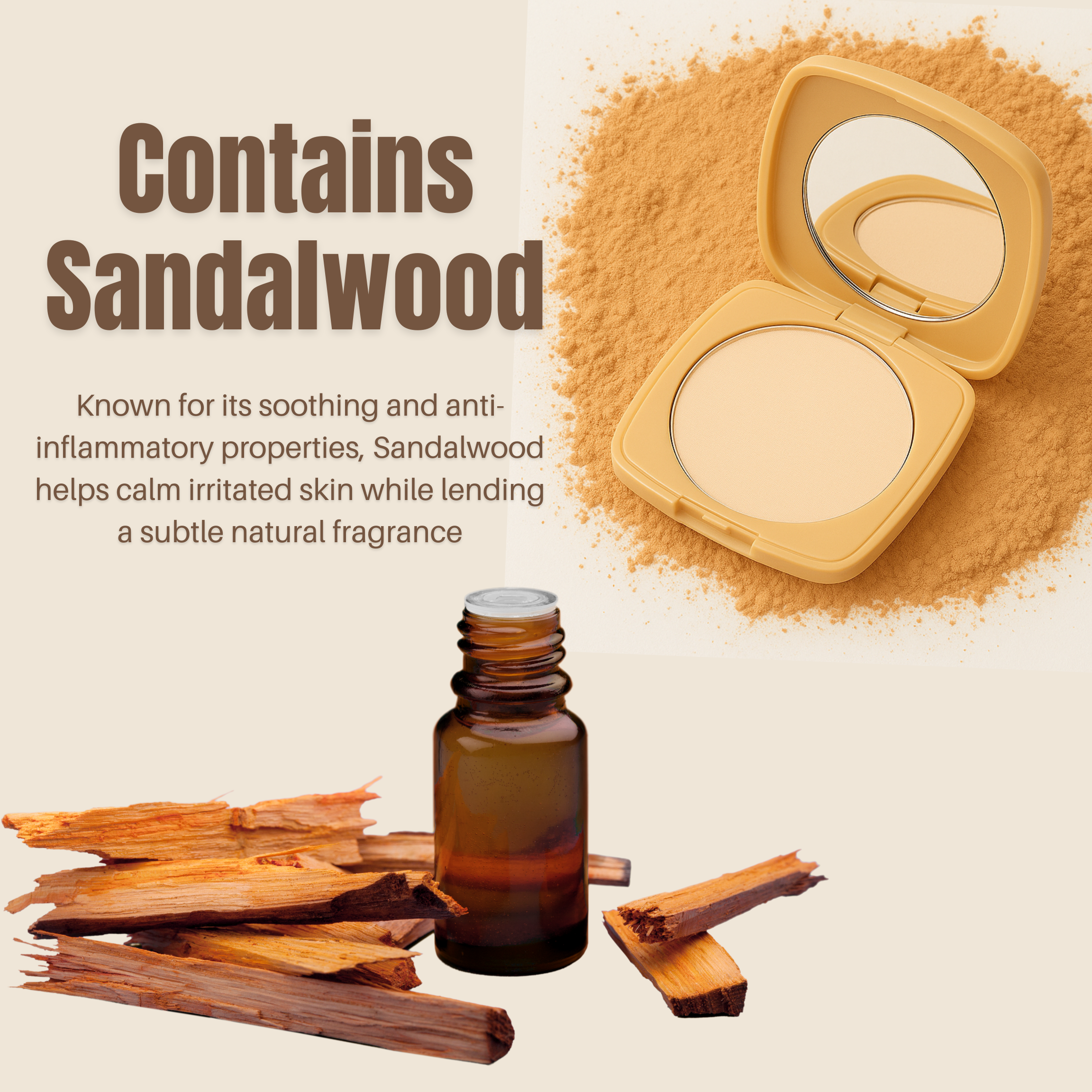 Aegte Poreless Matte Compact SPF 50++ | Oil Control & Pore Minimizer 8gm