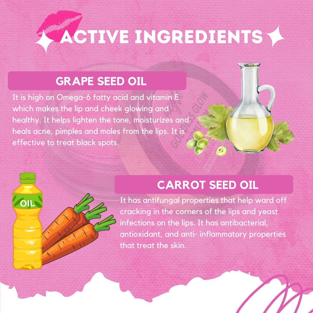 Aegte 4 in 1 Goddess Glow Bubblegum Lip & Cheek Tint Luminous Highlighter & Blusher with SPF 35++ Lightens Dark Lips Lab Certified