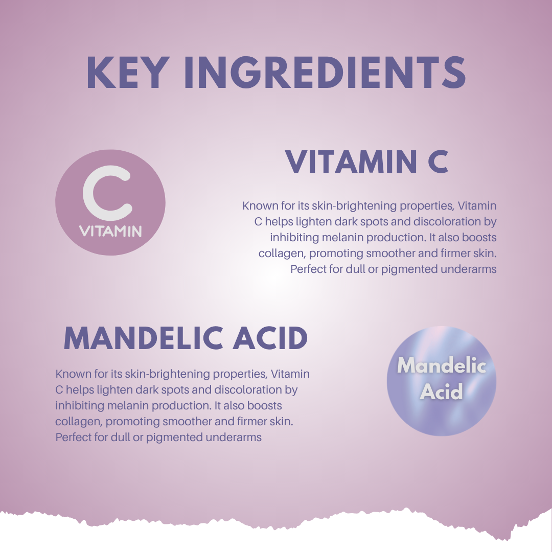 Aegte 10X Brightening AHA & BHA Underarm Roll-On 50ml