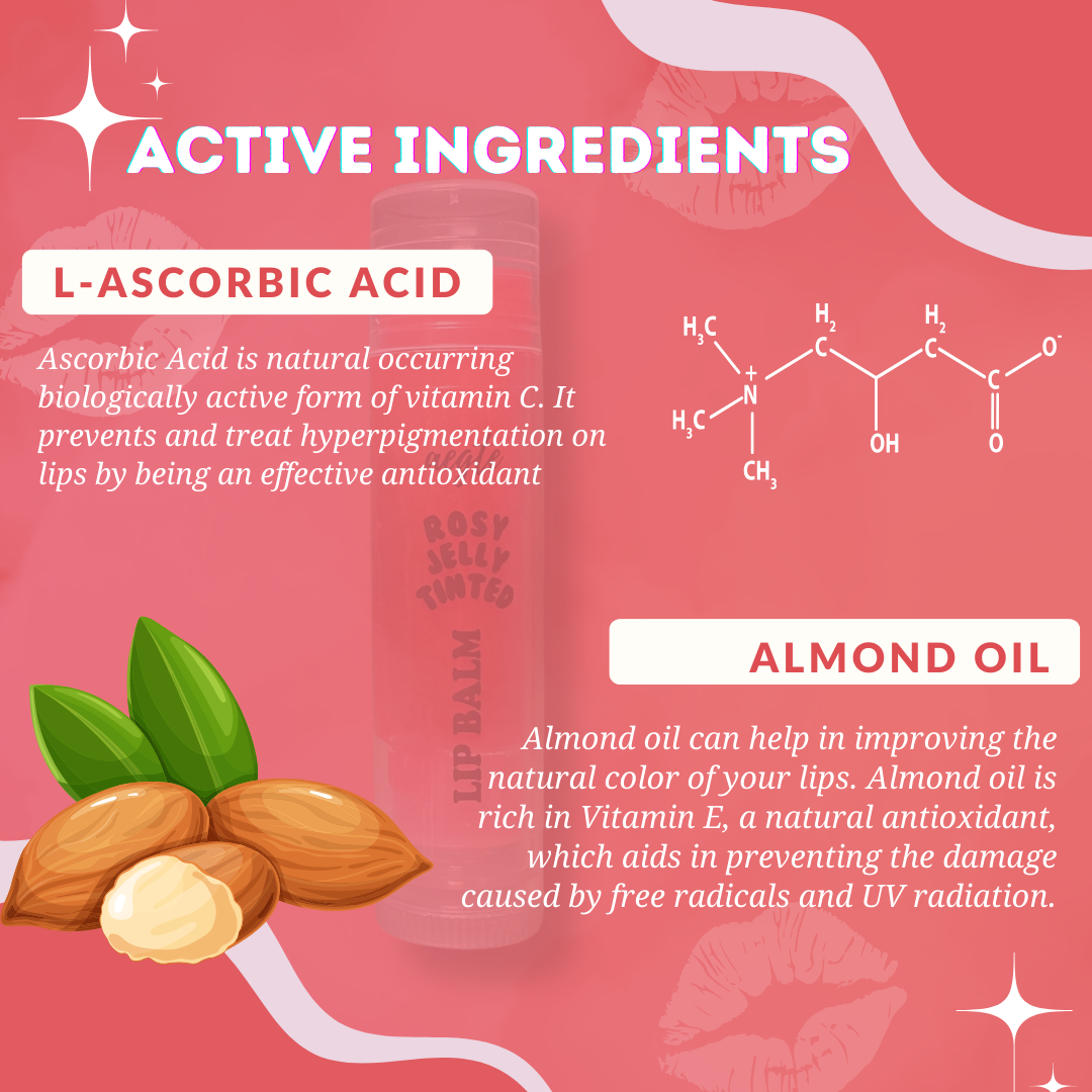 Aegte 360° Protect Jelly Tinted Lip Lightening Treatment Balm SPF 30++ Lightens Dark Lips | SPF Lip Balm