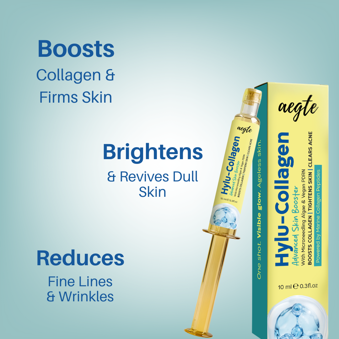 Aegte Hylu-Collagen Advanced Skin Booster With Microneedling Algae & Vegan PDRN