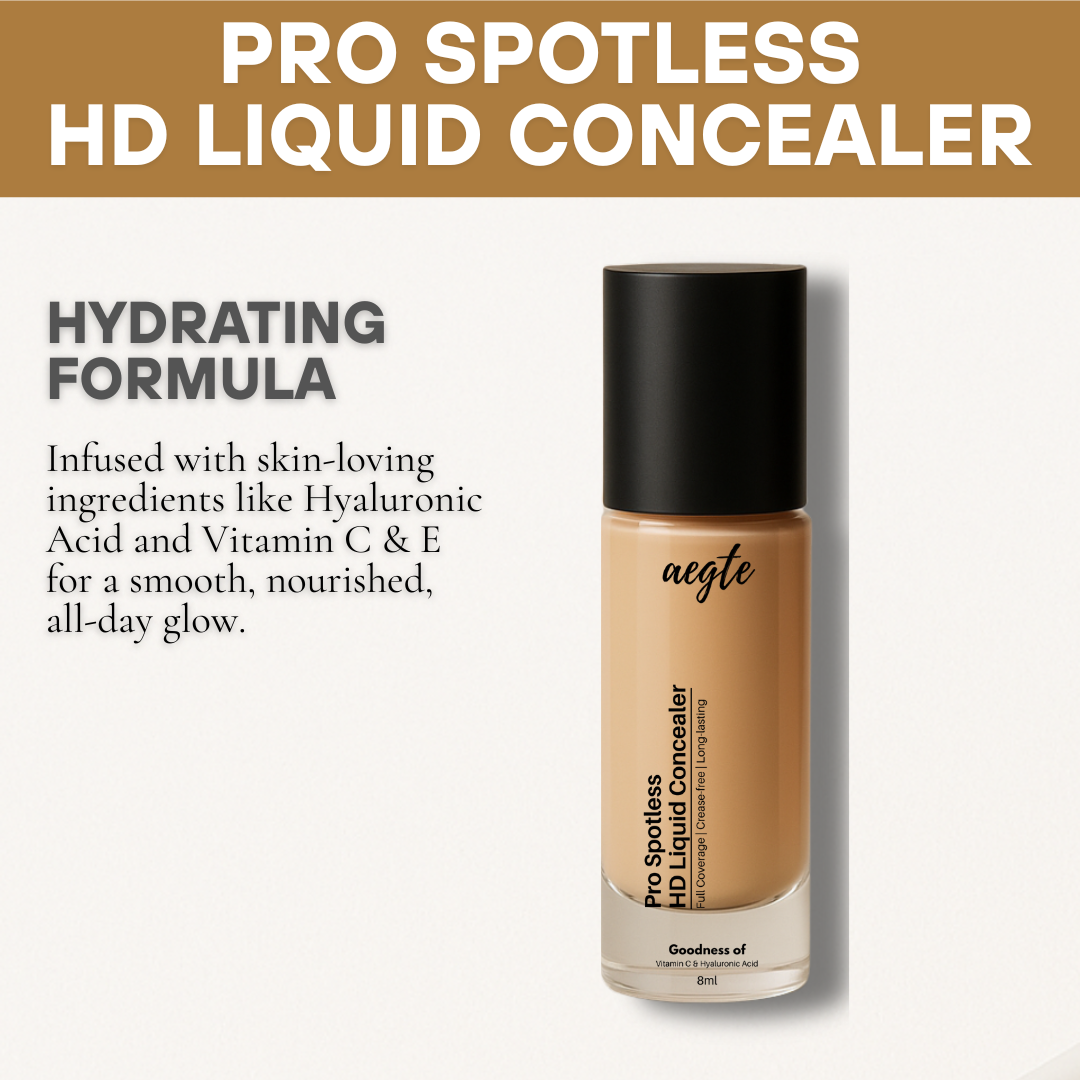 Aegte Pro Spotless HD Liquid Full Coverage Concealer 8ml