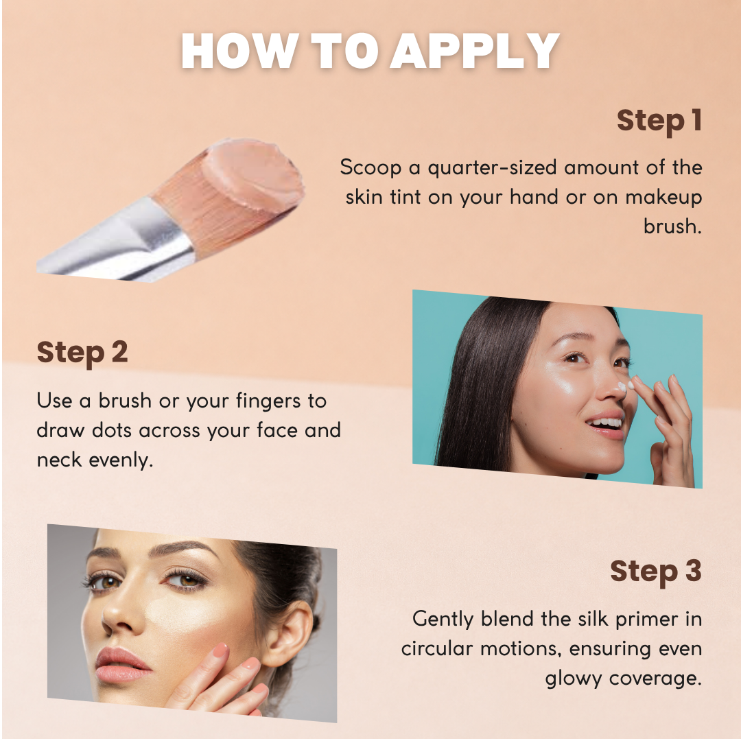 Aegte Silk Primer Skin Tint with SPF 60 PA+++ — Anti-Ageing
