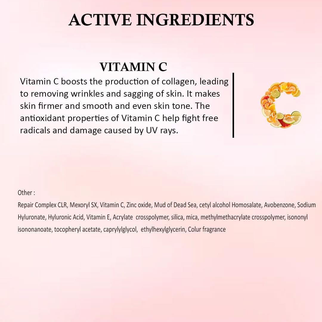 Aegte 3D Lumi Strobe Cream, Primer + Highlighter + Moisturizer, Goodness of Skin Repair Probiotics, Vitamin C & Hyaluronic Acid