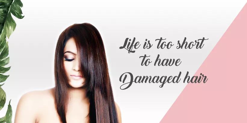 Life is too short to have Damaged hair - Aegte