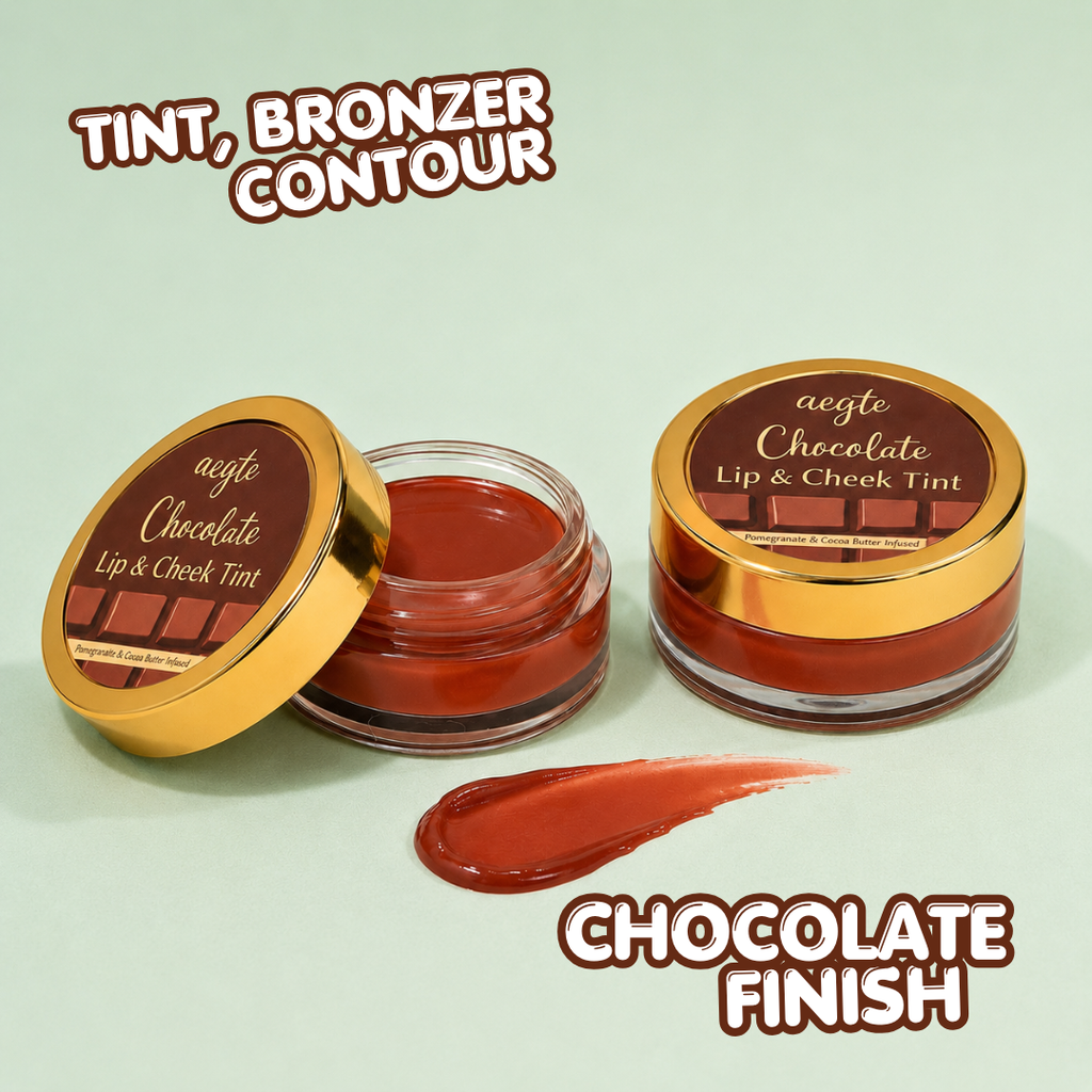 Aegte Chocolate Lip & Cheek Tint | Bronzer & Contour