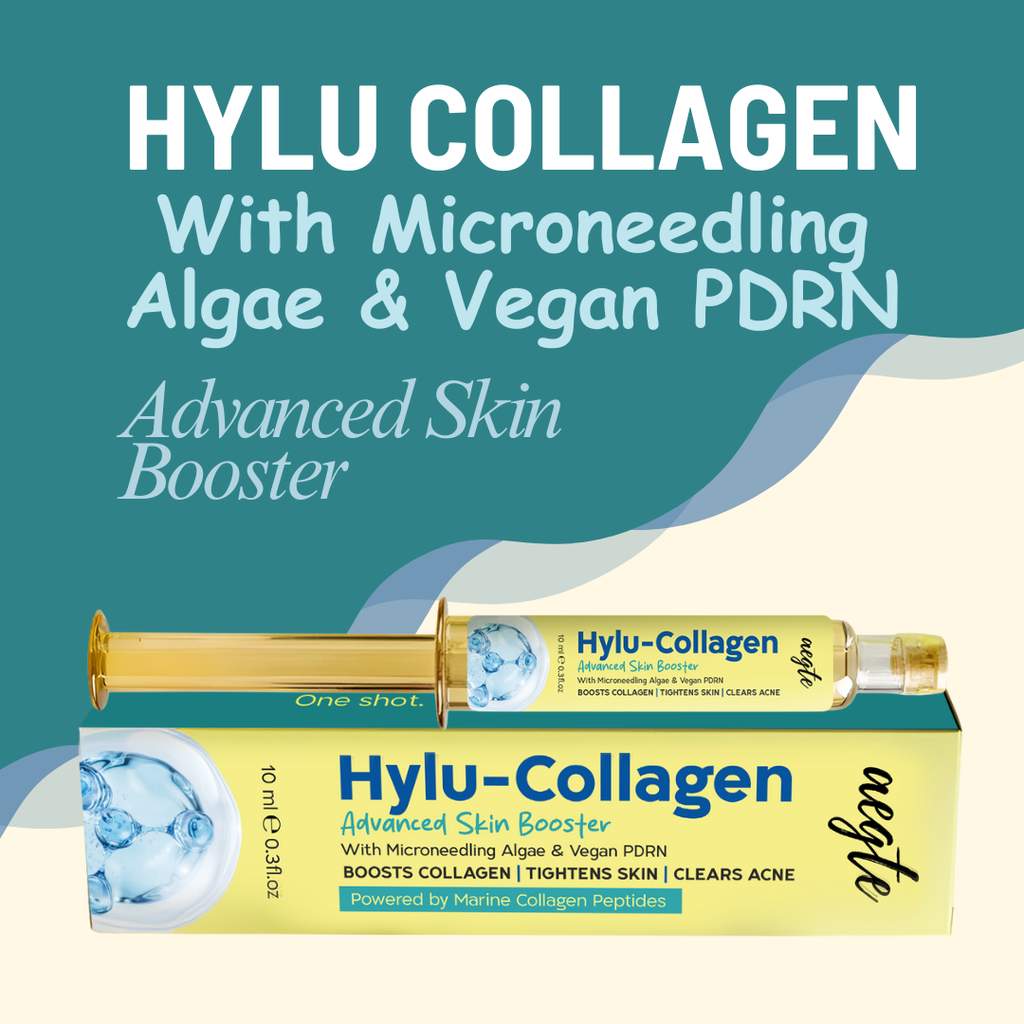 Aegte Hylu-Collagen Advanced Skin Booster With Microneedling Algae & Vegan PDRN