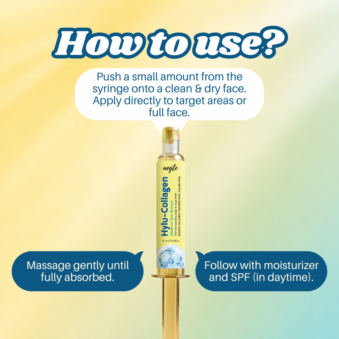 Aegte Hylu-Collagen Advanced Skin Booster With Microneedling Algae & Vegan PDRN