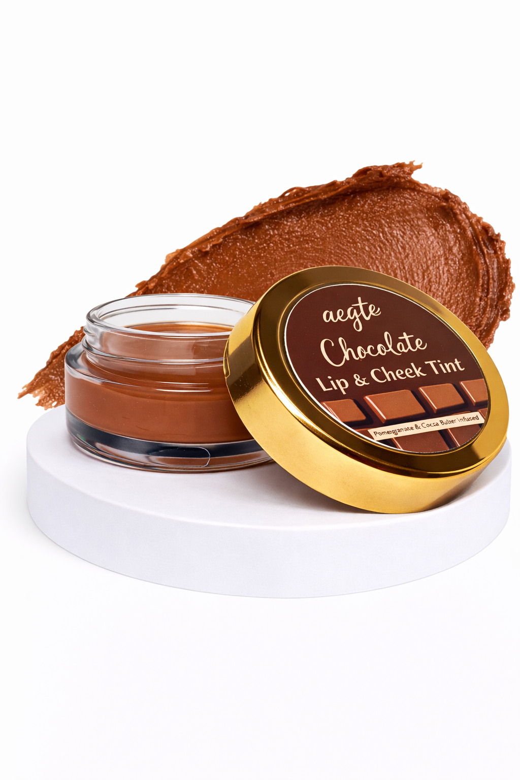 Aegte Chocolate Lip & Cheek Tint | Bronzer & Contour