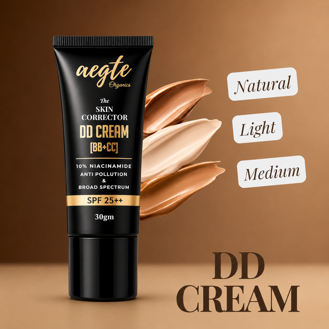 Aegte 3D Lumi Cream, Skin Corrector DD Cream & Lip and Cheek Tint