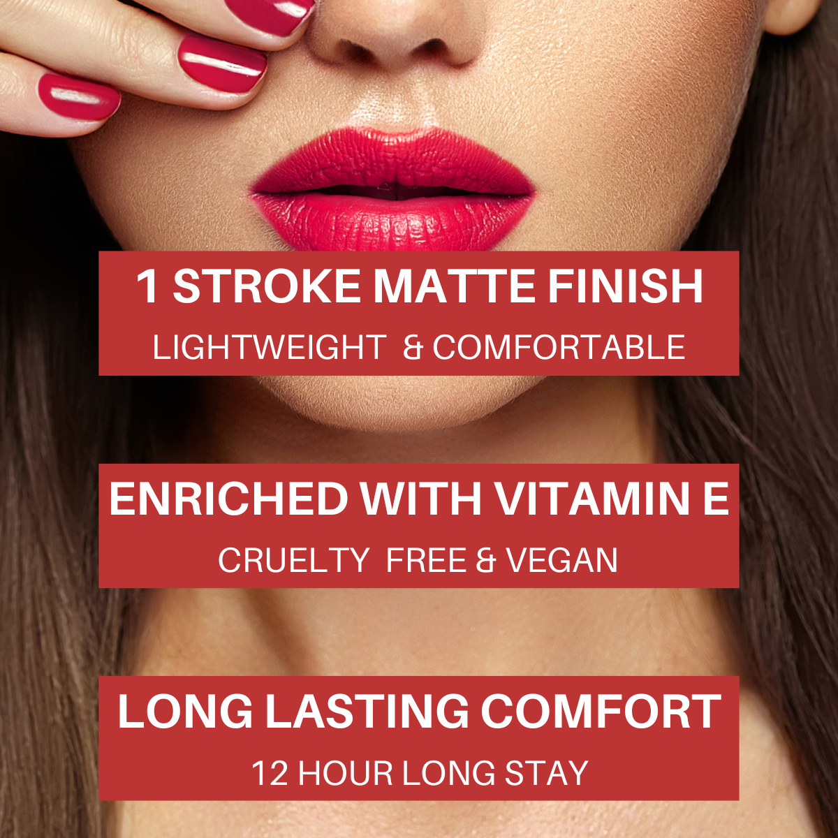 Aegte 3D Lumi Cream, Glass Skin Liquid HD Foundation & Kissproof Matte Liquid Lipstick