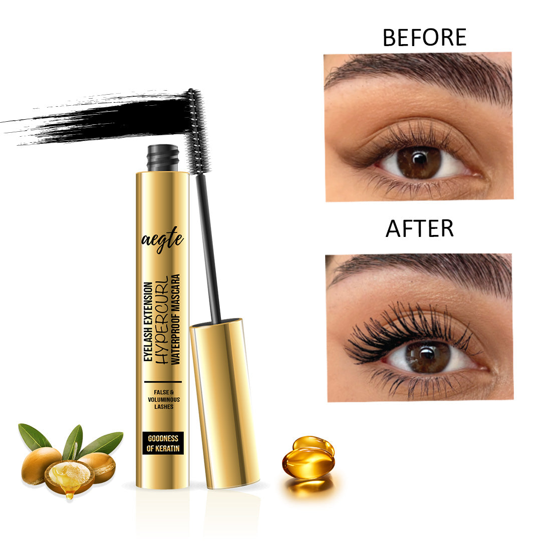 Aegte Eyelash Extension Hypercurl Waterproof Mascara