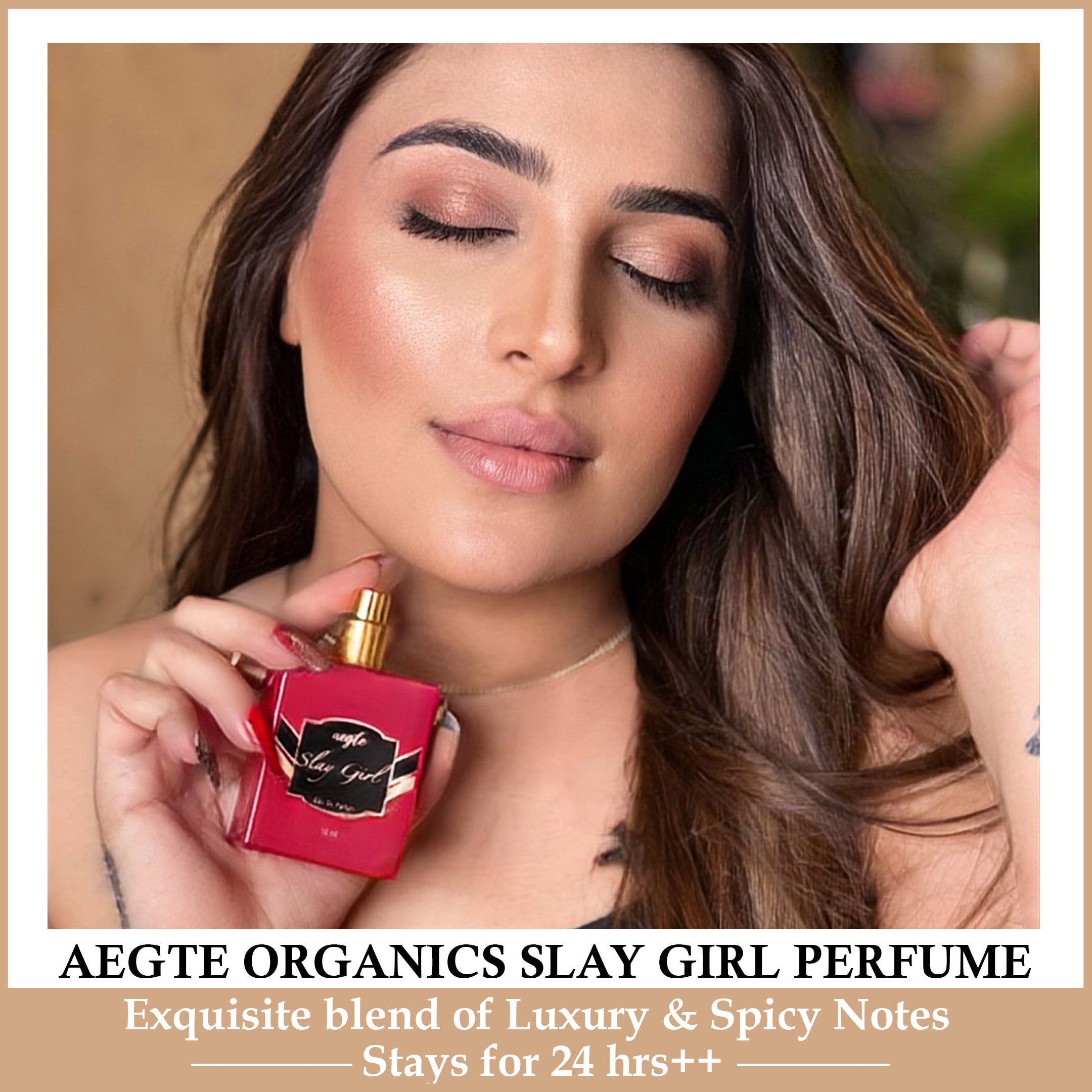 Aegte Organics Eau De Perfume For Men & Women Luxury Long Lasting Fragrance