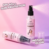 Aegte 3 in 1 Strobe Glow Spray SPF 60++ Sunscreen, Highlighter, Makeup Fixer