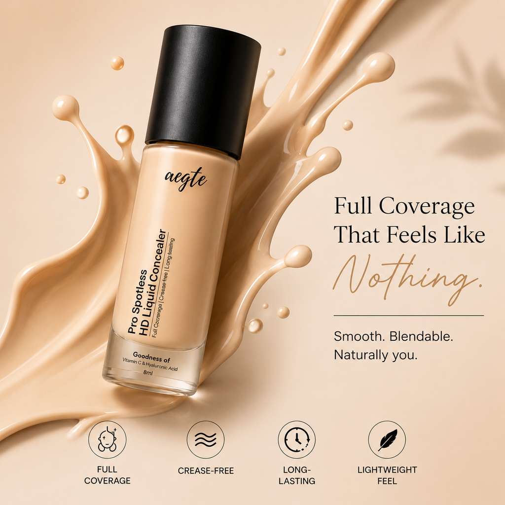 Aegte Pro Spotless HD Liquid Full Coverage Concealer 8ml