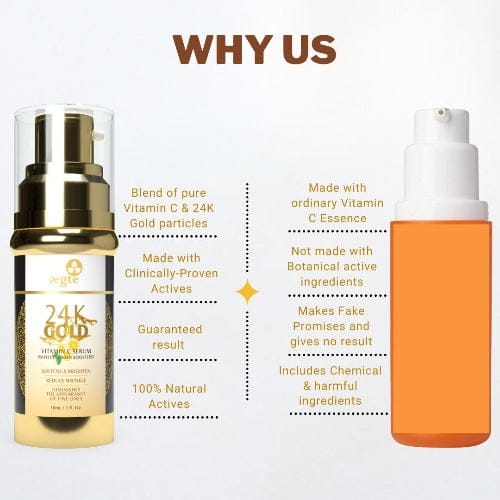 Aegte 24K Gold Vitamin C Serum with Collagen Booster30 ml Aegte (4382954455176)