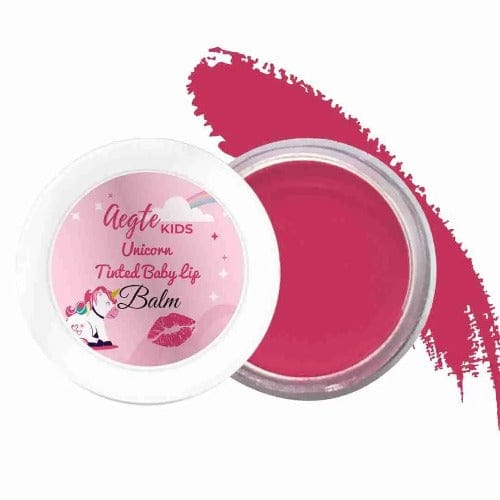Aegte Unicorn Tinted Baby Lip Balm with Beetroot and Tomato for Moisturized Lips 8gm Aegte (7570399953109)