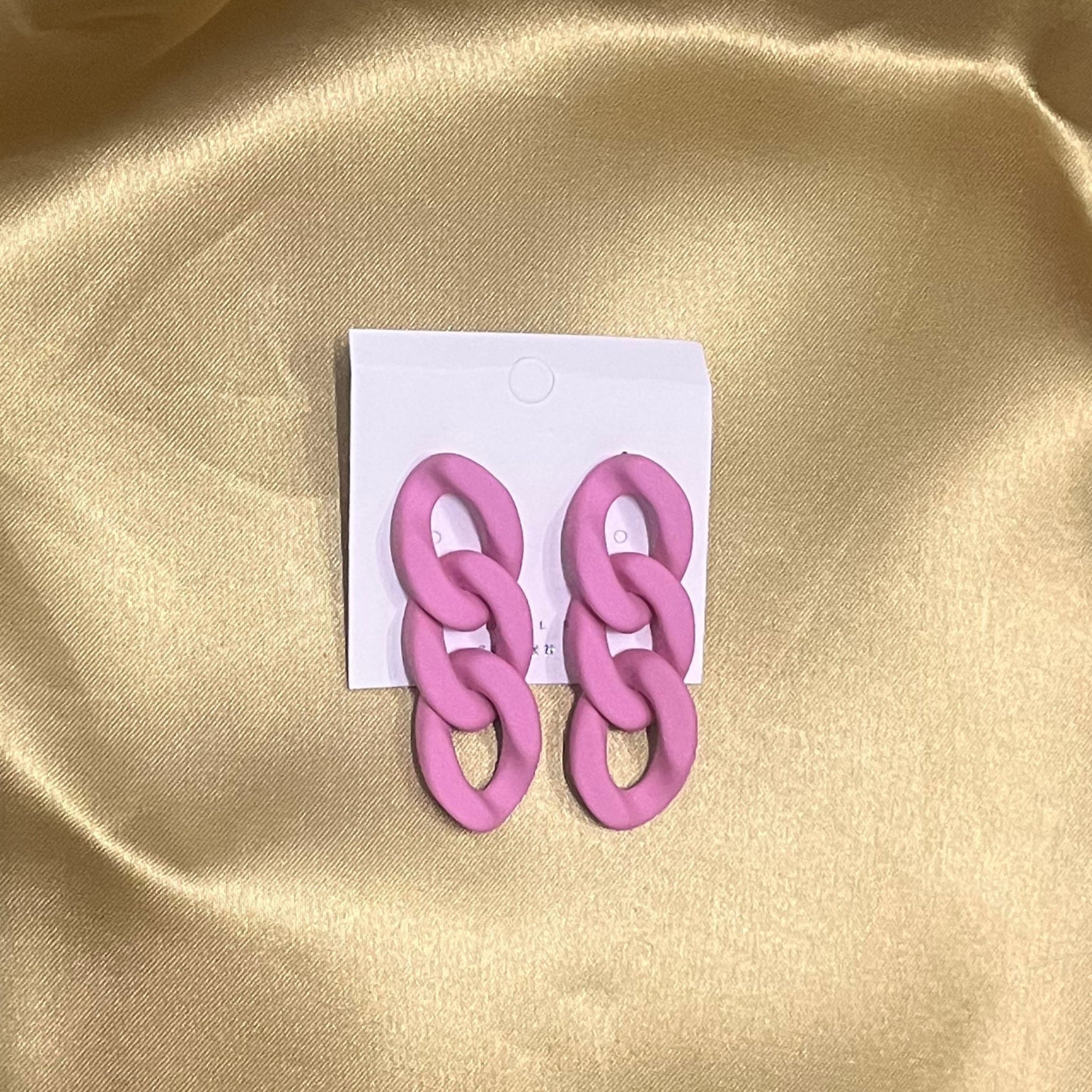Aegte Zig Zag Chain Earrings