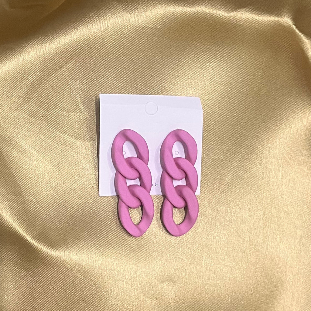 Aegte Zig Zag Chain Earrings