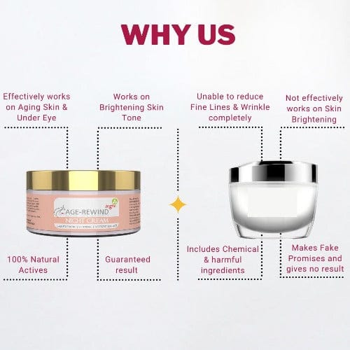 Age Rewind L-Glutathione Skin Lightening Night Cream 50gm/1.7 fl oz aegte (4436165034120)