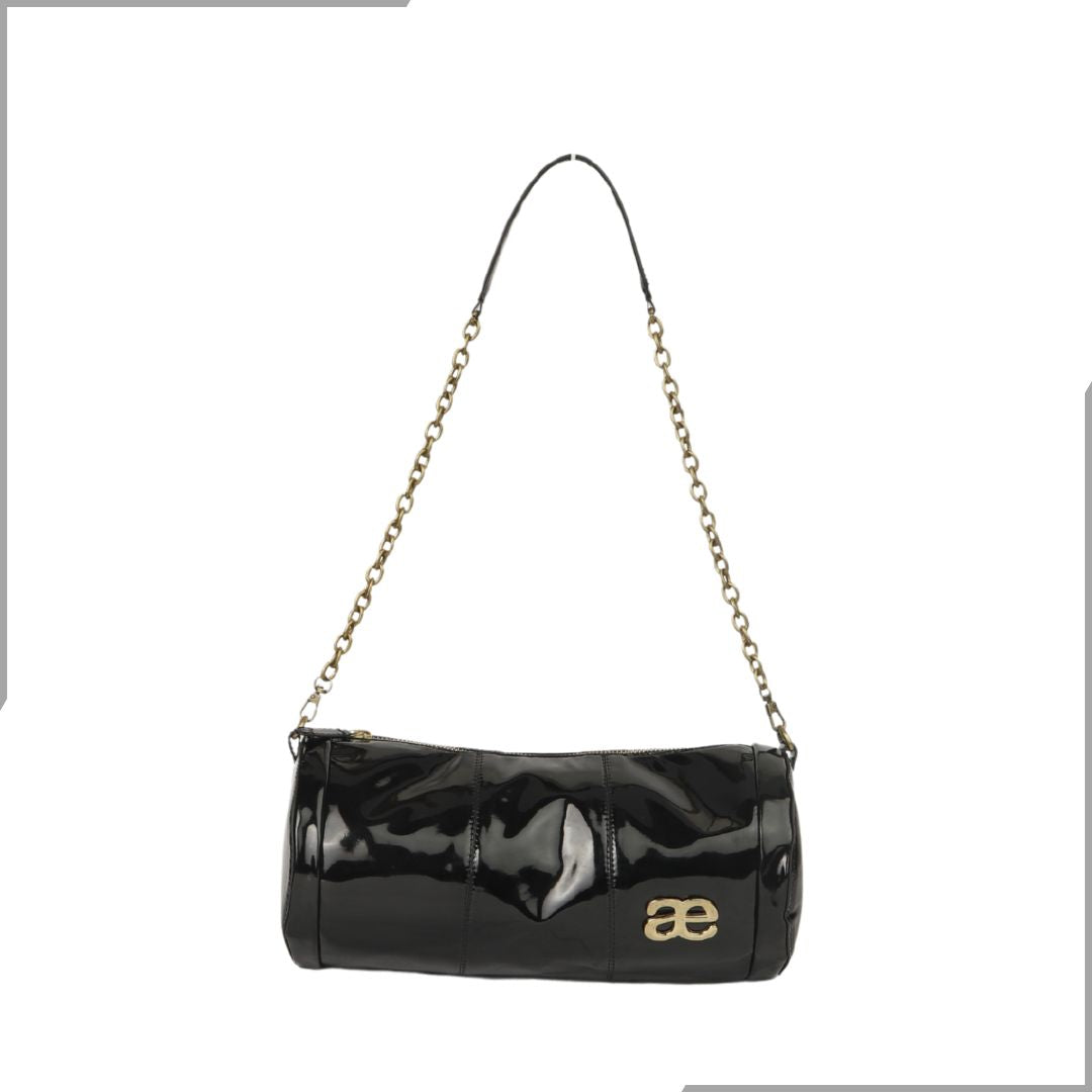Aegte Silk White Duffle Chain Bag (7911843496149)
