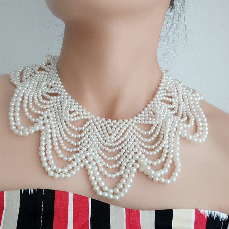 Aegte Ocean of Pearls Premium Necklace (7877687836885)