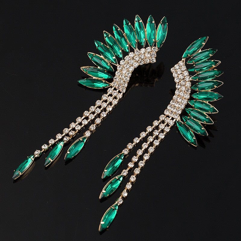 Aegte Classy Peacock Styled Premium Earrings (7877689475285)
