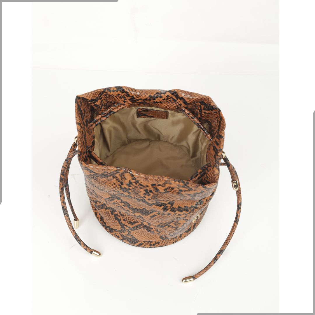 Aegte Feathery White Potli Round Bag with Golden Convertible Chain Strap & Long Sling Carry Belt (7794664866005)