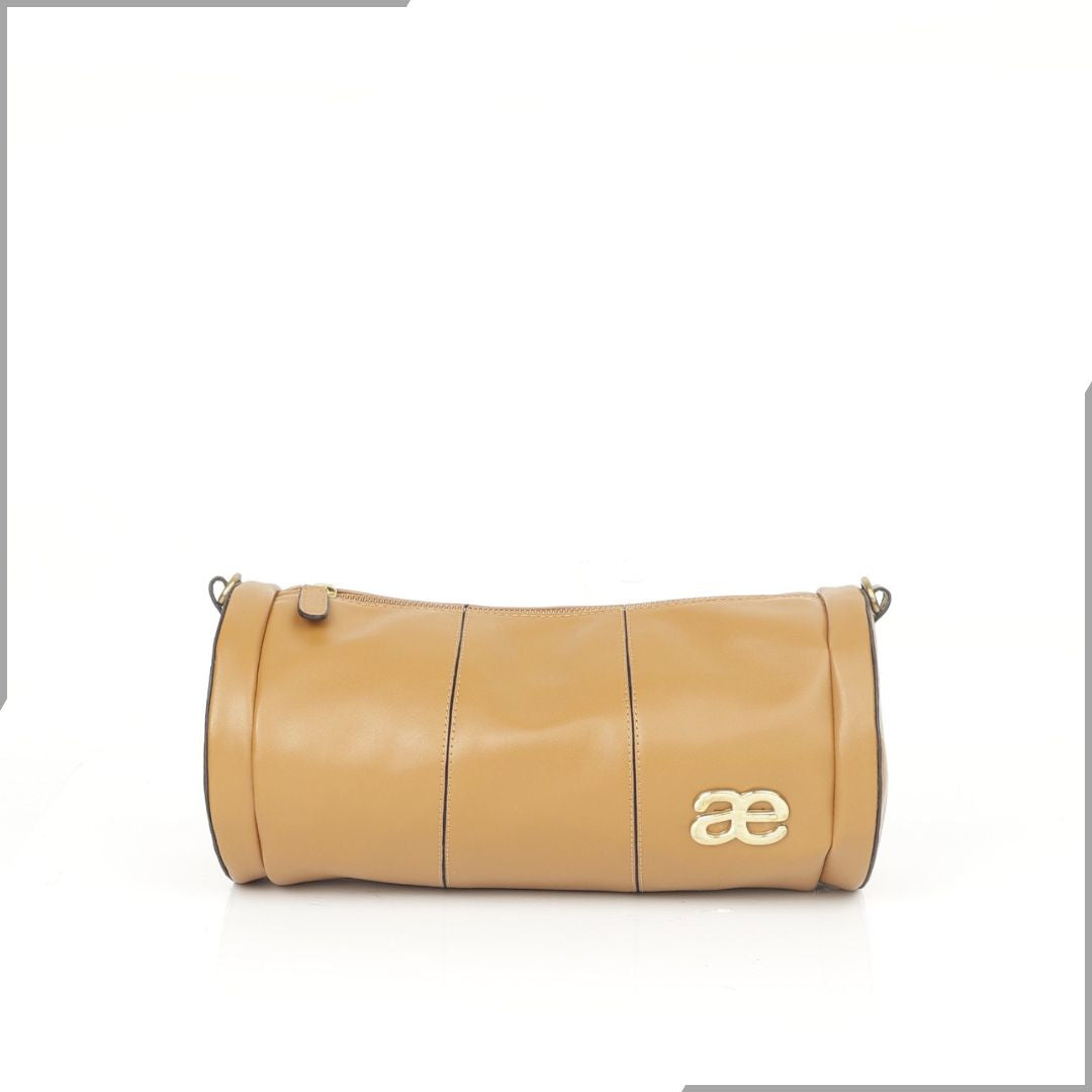 Aegte Silk White Duffle Chain Bag (7911843496149)